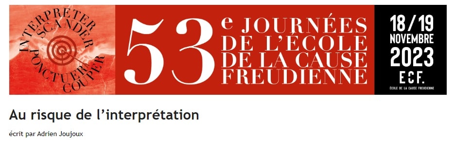 Article Adrien Joujoux site ECF